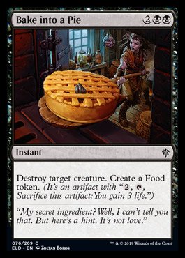 Carta de Magic the Gathering - Bake into a Pie