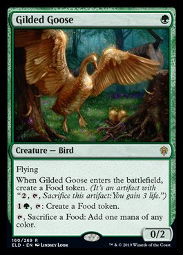 Carta de Magic the Gathering Gilded Goose
