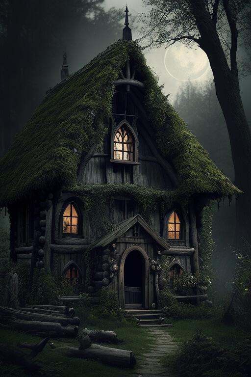 Casa na flore para um RPG usando Intrigas.