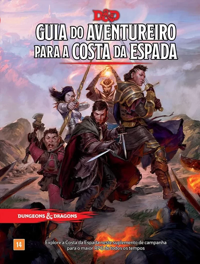 Capa do Livro Guia do Aventureiro para Costa da Espada